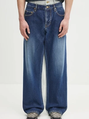 AMBUSH jeansy Denim Layered Pants męskie 12115339