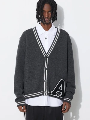 AMBUSH kardigan wełniany A Patch Knit Cardigan