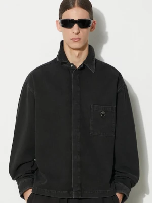 AMBUSH koszula bawełniana Boxy Fit Longleeve Denim Shirt