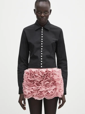 AMBUSH koszula bawełniana Fitted Pearl Button Shirt