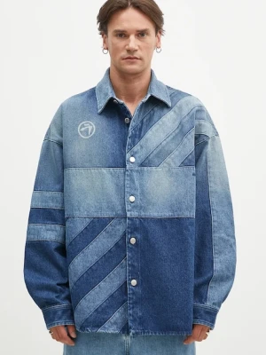 AMBUSH kurtka koszulowa Patchwork Denim Shirt Vintage