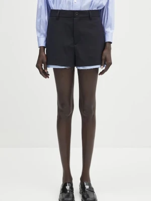 AMBUSH szorty z domieszką wełny Layered Suit Short Pants
