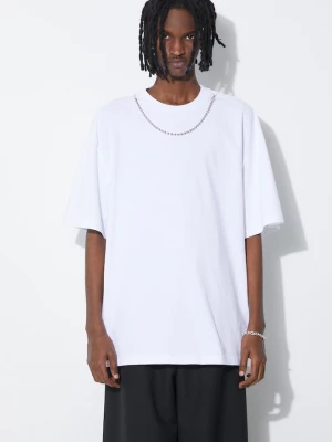 Ambush t-shirt bawełniany Ballchain biały