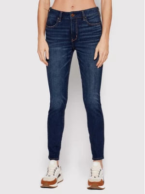 American Eagle Jeansy 043-0433-2426 Granatowy Jegging Fit