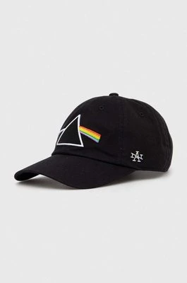 American Needle czapka z daszkiem bawełniana Pink Floyd kolor czarny z aplikacją
