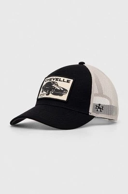 American Needle czapka z daszkiem Chevelle kolor czarny z aplikacją