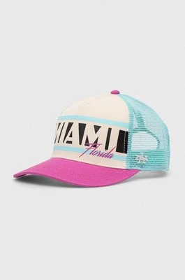 American Needle czapka z daszkiem Miami z nadrukiem
