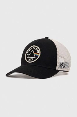 American Needle czapka z daszkiem Pink Floyd kolor czarny z aplikacją