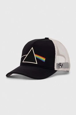 American Needle czapka z daszkiem Pink Floyd kolor czarny z aplikacją