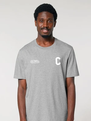 American Universities Koszulka "Colombia University & C" w kolorze szarym rozmiar: M