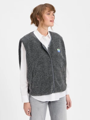 american vintage American Vintage - Damska kamizelka - Hoktown Kobiety szary marmurkowy, XS/S