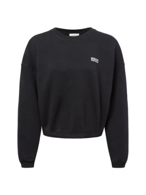 american vintage Bluza damska - Izu Kobiety Bawełna czarny jednolity,