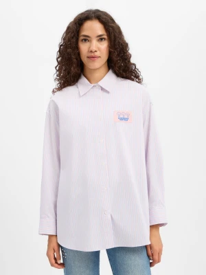 american vintage Bluzka Kobiety Bawełna różowy
