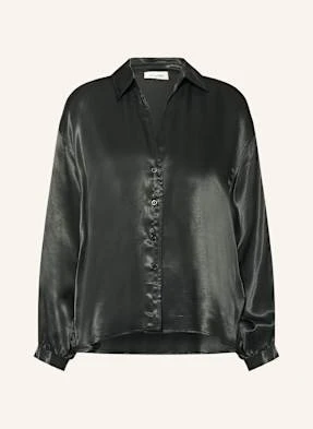 American Vintage Bluzka Satynowa Unyl grau