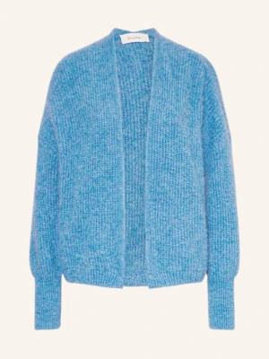 American Vintage Dzianinowe Wdzianko East Z Dodatkiem Z Alpaki blau