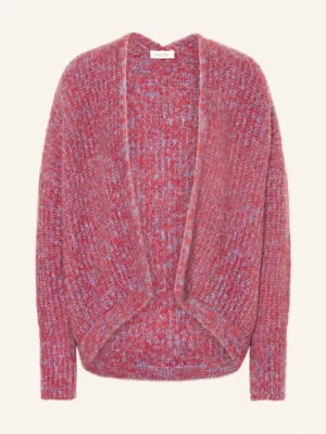 American Vintage Dzianinowe Wdzianko East Z Dodatkiem Z Alpaki pink