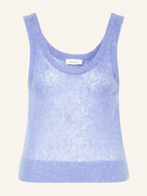 American Vintage Dzianinowy Top Bodyrow lila