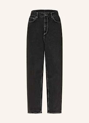 American Vintage Jeansy Barrel Yopday schwarz