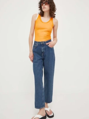 American Vintage jeansy bawełniane