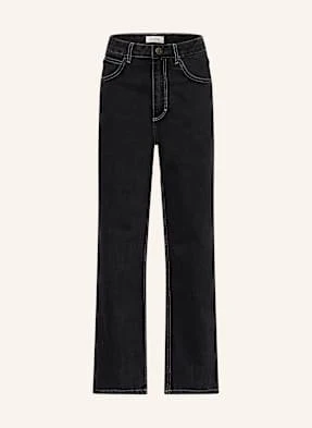 American Vintage Jeansy Straight Leg schwarz