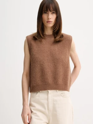 American Vintage kamizelka z dodatkiem wełny