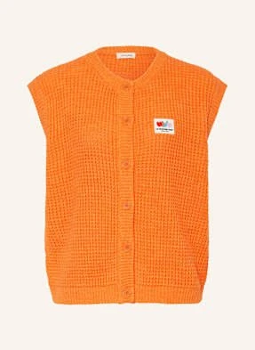 American Vintage Kamizelka Z Dzianiny Crashway orange