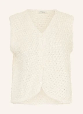 American Vintage Kamizelka Z Dzianiny Cyanbay beige