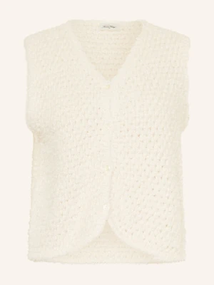 American Vintage Kamizelka Z Dzianiny Cyanbay beige