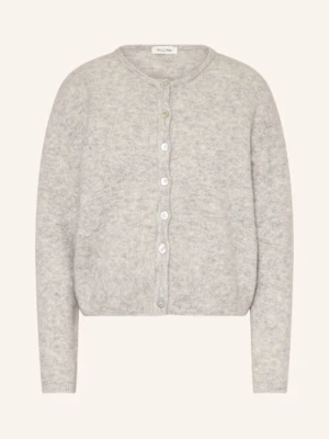 American Vintage Kardigan Z Dodatkiem Alpaki grau