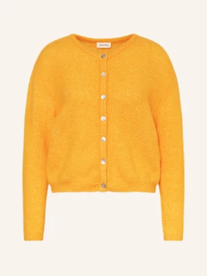 American Vintage Kardigan Z Dodatkiem Alpaki orange