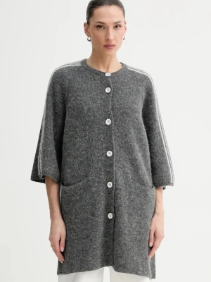 American Vintage kardigan z dodatkiem wełny