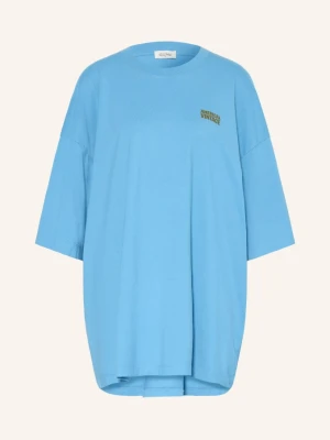 American Vintage Koszulka Oversize Gixy blau NIEBIESKI
