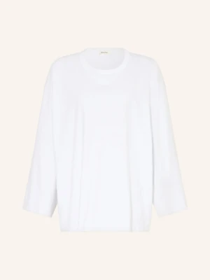American Vintage Koszulka Oversize Z Długim Rękawem Fizvalley weiss