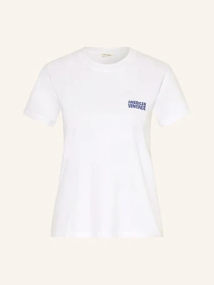 American Vintage Koszulka Ykobow weiss