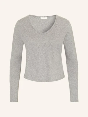 American Vintage Koszulka Z Długim Rękawem Caleb grau