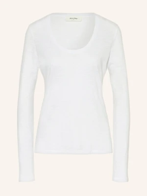 American Vintage Koszulka Z Długim Rękawem Jacksonville weiss