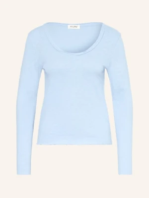 American Vintage Koszulka Z Długim Rękawem Sonoma blau