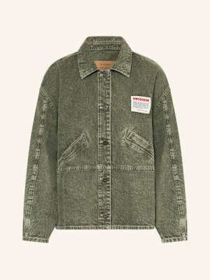 American Vintage Kurtka Jeansowa Uzatown gruen