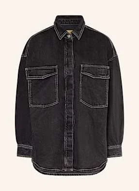 American Vintage Kurtka Jeansowa Yopday schwarz