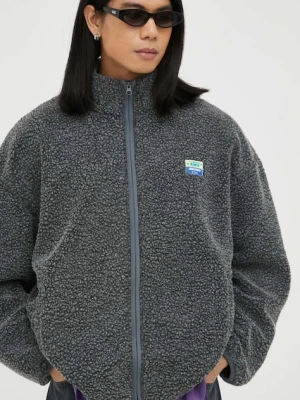 American Vintage kurtka męska kolor szary przejściowa oversize