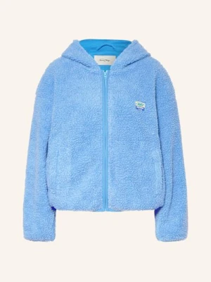 American Vintage Kurtka Pluszowa Hoktown blau