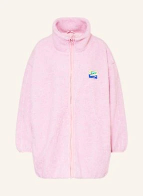 American Vintage Kurtka Pluszowa Hoktown rosa