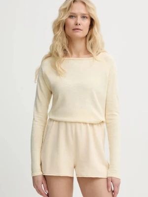 American Vintage longsleeve bawełniany T-SHIRT ML COL BATEAU