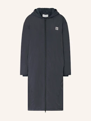 American Vintage Płaszcz Oversize schwarz CZIEMNOSZARY