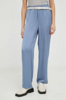 American Vintage spodnie damskie proste high waist