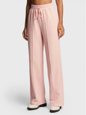 American Vintage Spodnie dresowe Ellan ELLA05AH22 Różowy Loose Fit