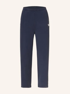 American Vintage Spodnie Dresowe Plizzy blau