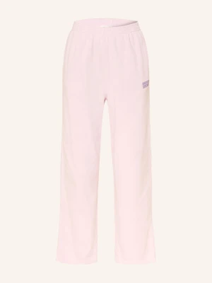 American Vintage Spodnie Dresowe Plizzy rosa różowy