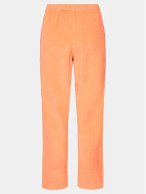 American Vintage Spodnie materiałowe Padow PADO137E24 Pomarańczowy Relaxed Fit