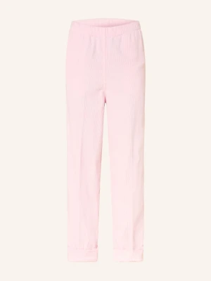American Vintage Spodnie Sztruksowe Padow rosa RÓŻOWY